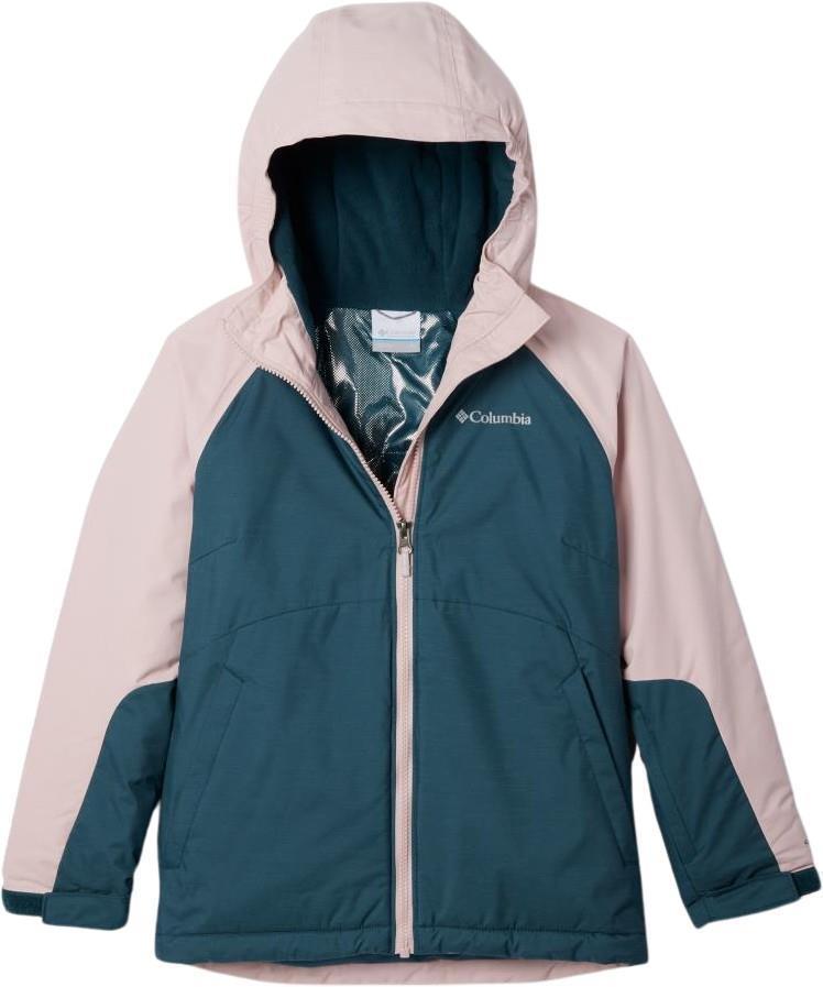 Alpine Action II Jacket - Youth Girls - Night Wave Heather / Dusty Pink 1
