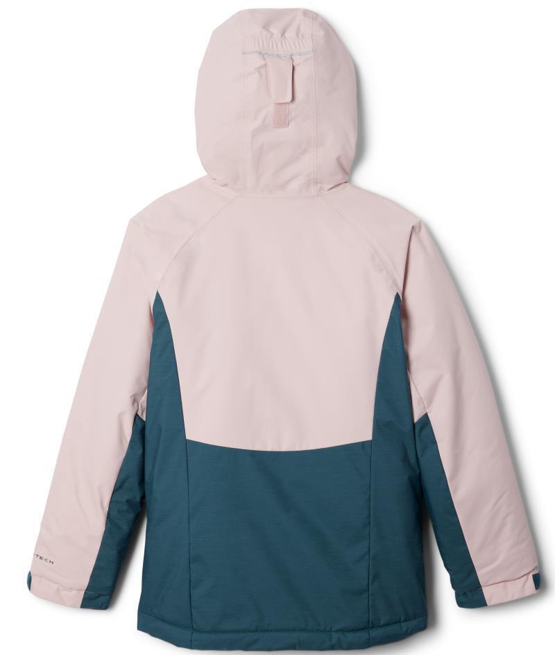 Alpine Action II Jacket - Youth Girls - Night Wave Heather / Dusty Pink 2