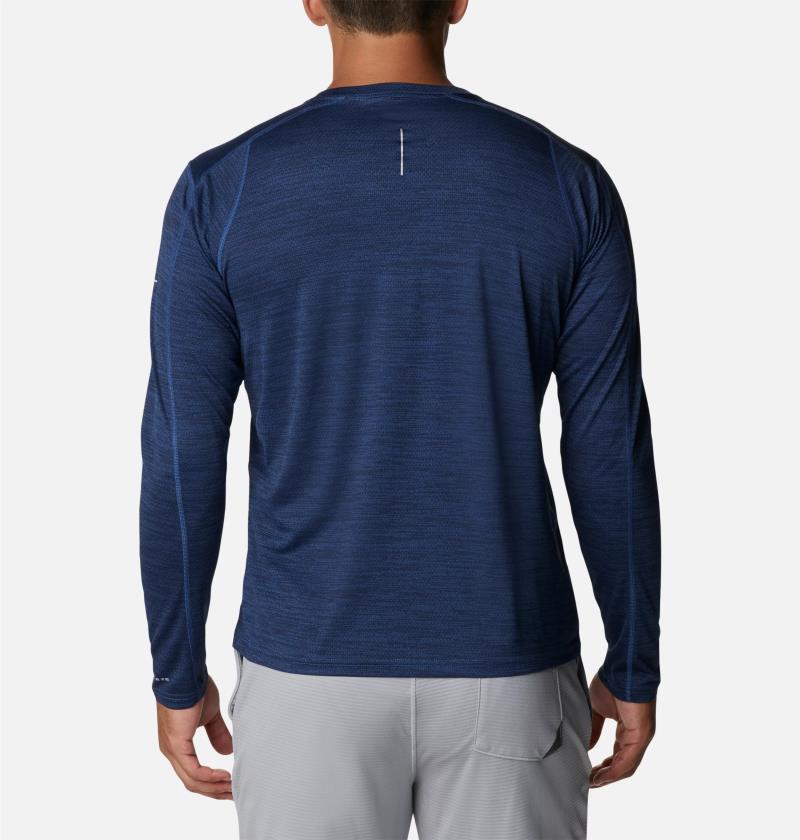 Alpine Chill Zero LS - Mens - Collegiate Navy Heather 2