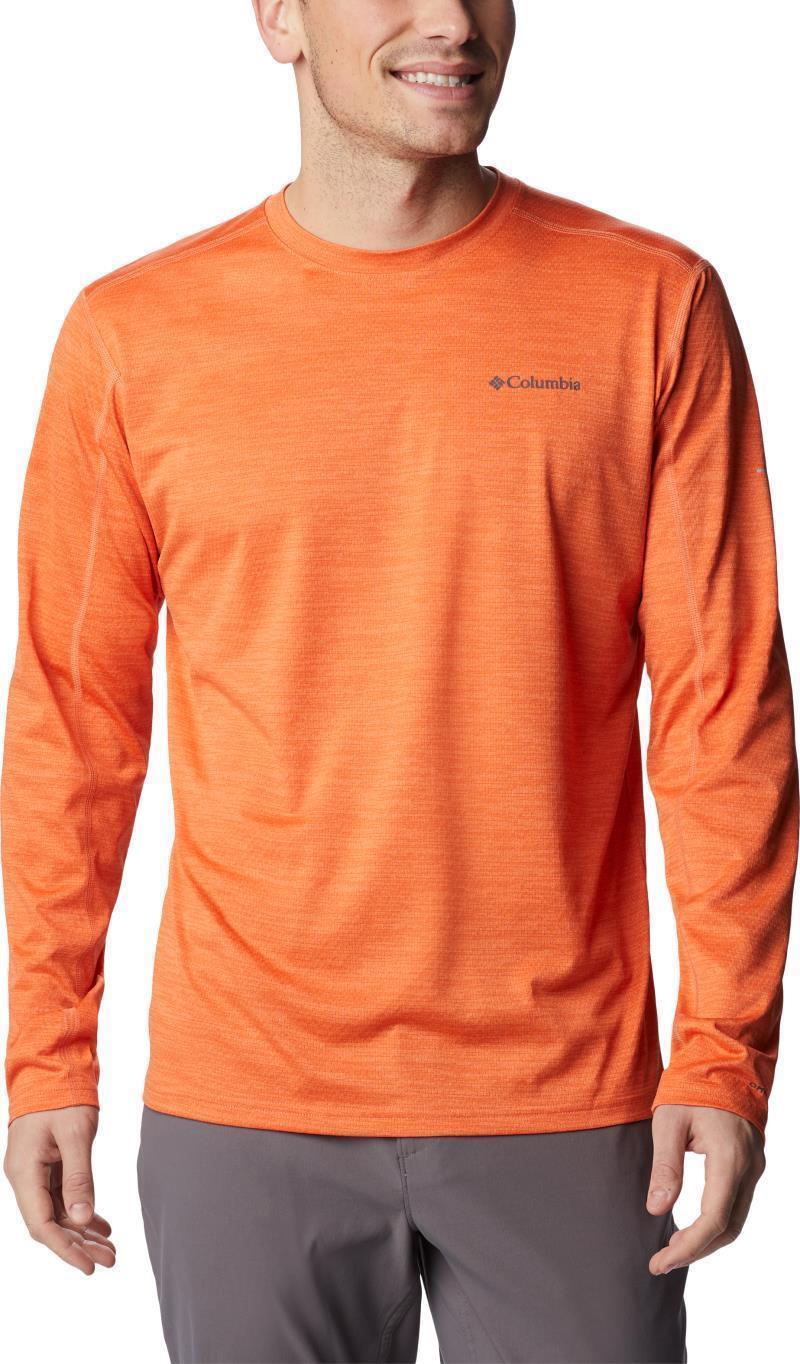 Alpine Chill Zero LS - Mens - Desert Orange Heather 1