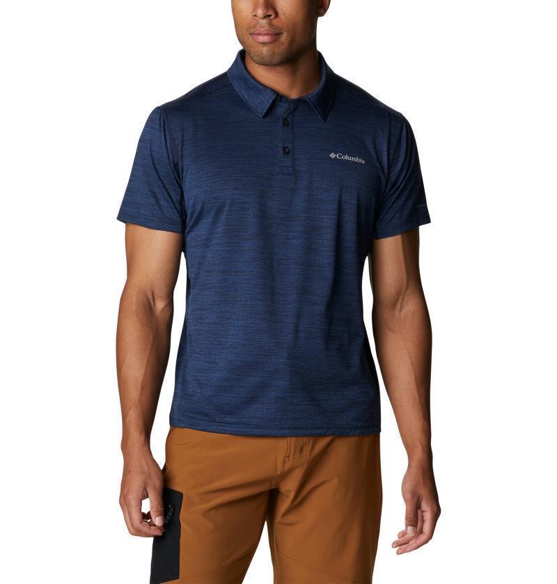 Alpine Chill Zero Polo - Tall - Mens - Collegiate Navy Heather 1