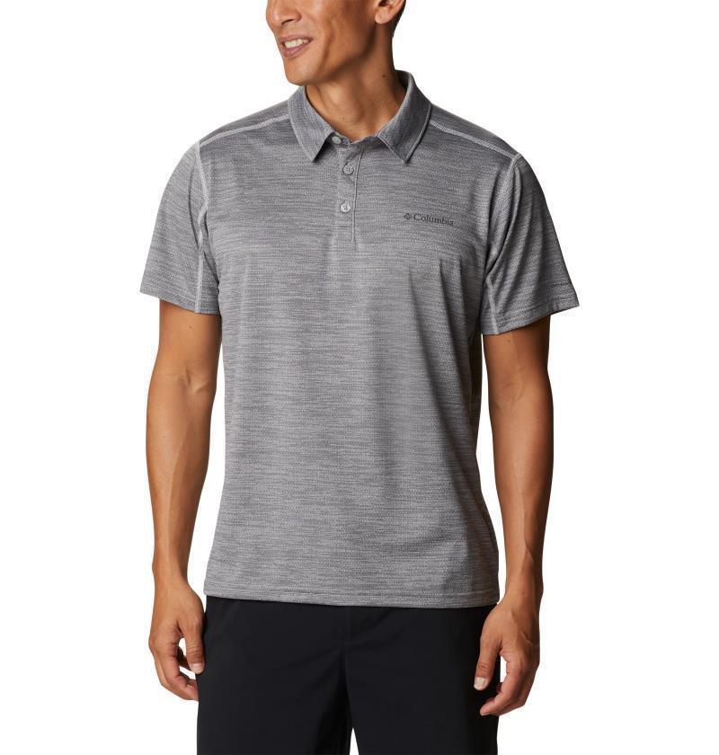 Alpine Chill Zero Polo - Tall - Mens - Columbia Grey Heather 1