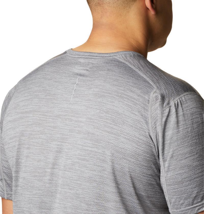 Alpine Chill Zero SS Crew - Big - Mens - Columbia Grey Heather 4