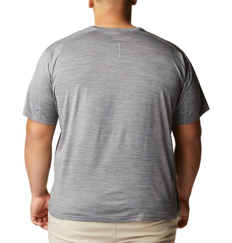 Alpine Chill Zero SS Crew - Big - Mens - Columbia Grey Heather 2