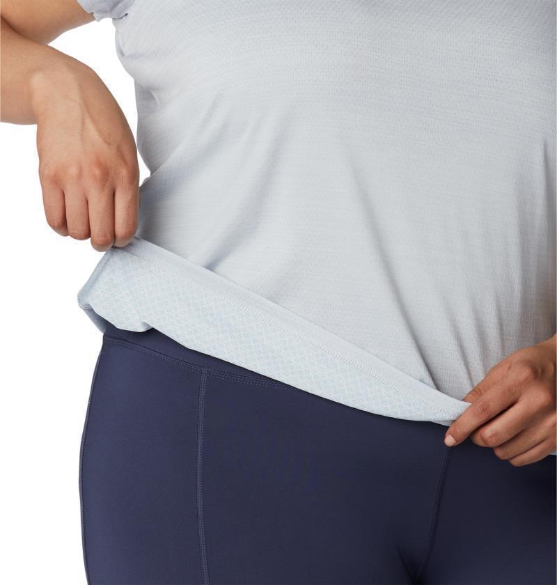 Alpine Chill Zero SS Tee - Plus - Womens - White Heather 4