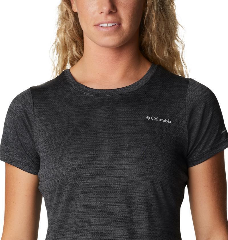 Alpine Chill Zero SS Tee - Womens - Black Heather 4