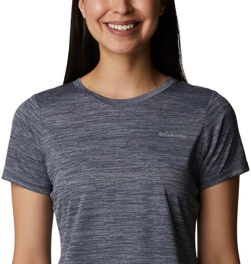 Alpine Chill Zero SS Tee - Womens - Nocturnal Heather 4