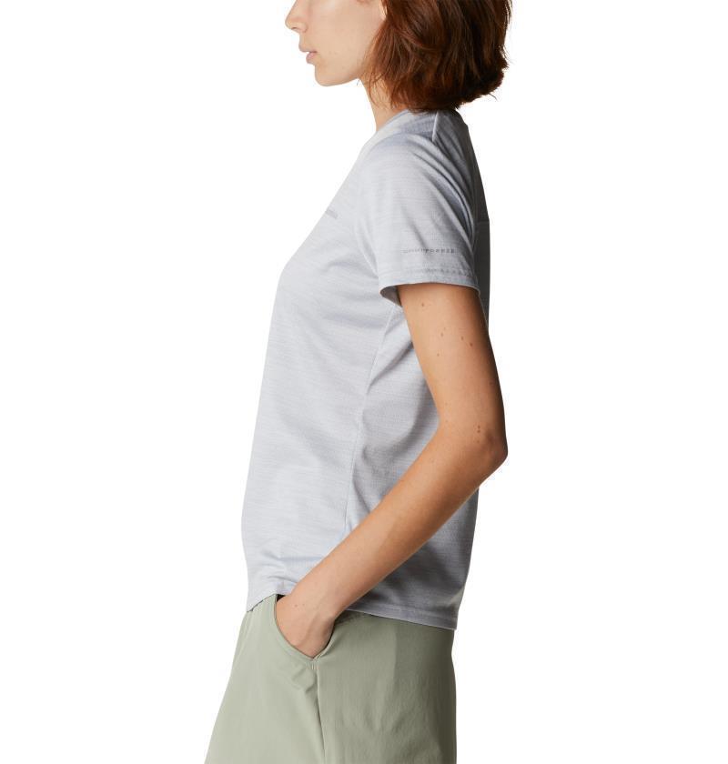 Alpine Chill Zero SS Tee - Womens - White Heather 3