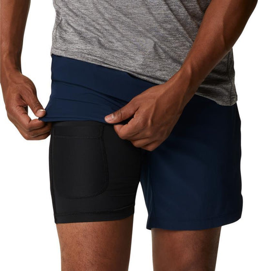 Alpine Chill Zero Shorts, 5" Inseam - Mens - Collegiate Navy 7