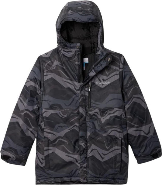 Alpine Free Fall II Jacket - Youth Boys - Black Tectonic 1
