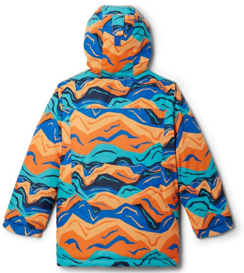 Alpine Free Fall II Jacket - Youth Boys - Bright Indigo Tectonic 2