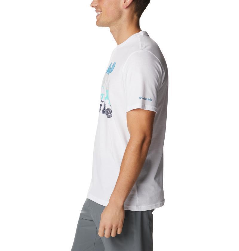 Alpine Way Graphic Tee - Tall - Mens - White / Our Land Graphic 3