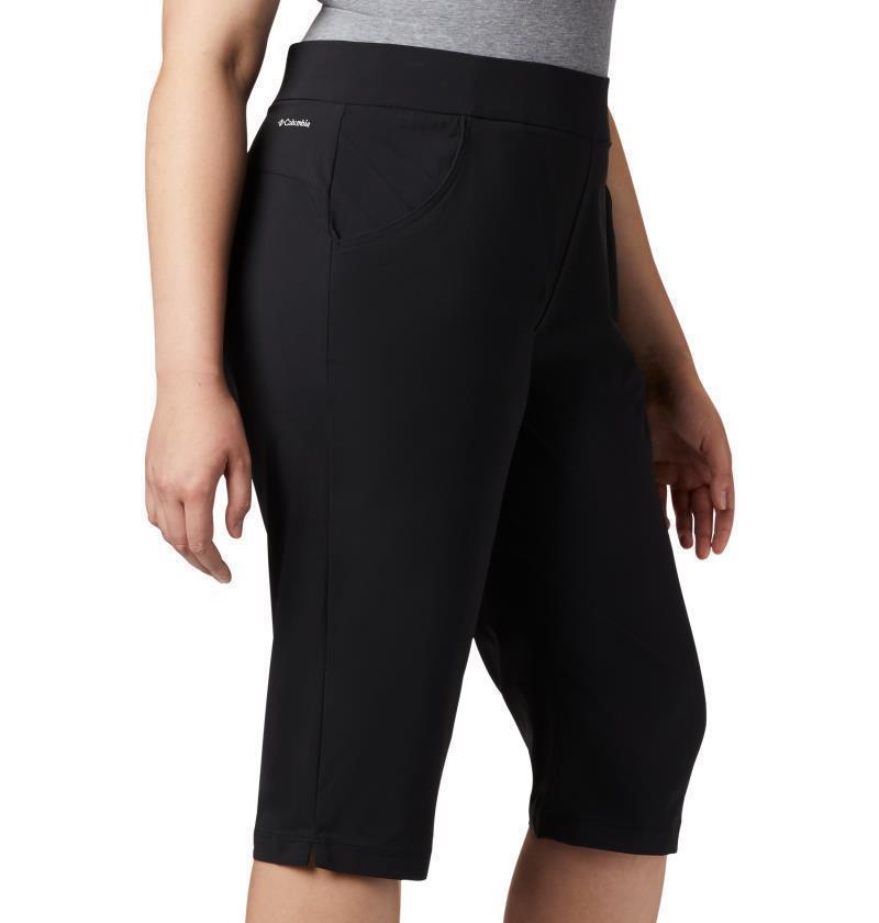 Anytime Casual Capris - Plus - Womens - Black 2