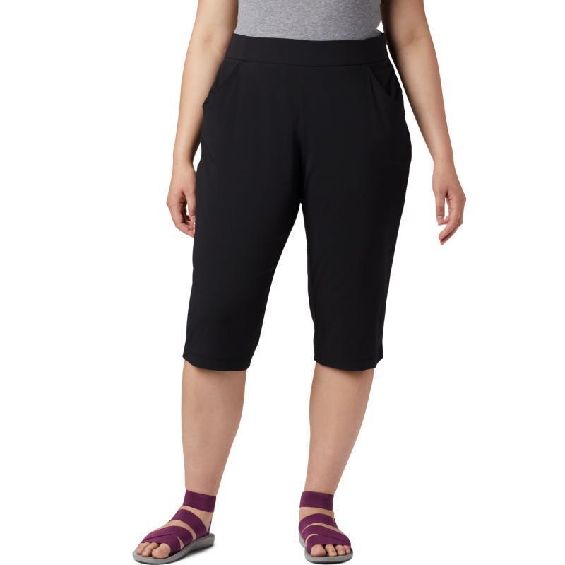 Anytime Casual Capris - Plus - Womens - Dark Nocturnal 1