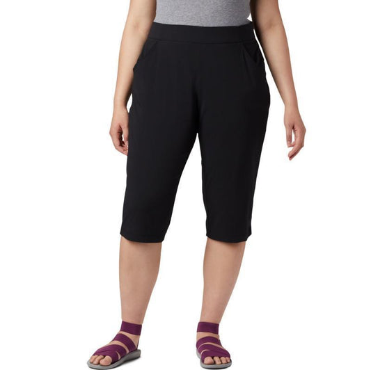 Anytime Casual Capris - Plus - Womens - Dark Nocturnal 1