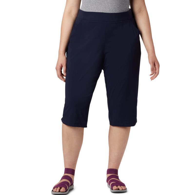 Anytime Casual Capris - Plus - Womens - Dark Nocturnal 2