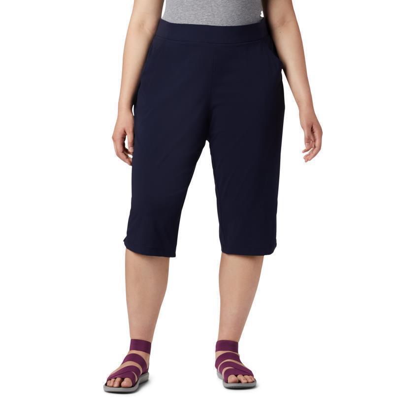 Anytime Casual Capris - Plus - Womens - Dark Nocturnal 4