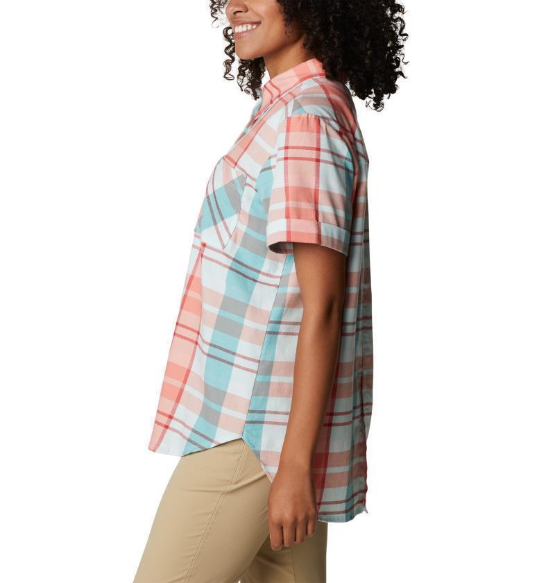 Anytime Casual II Stretch SS Shirt - Womens - Icy Morn Madras 2