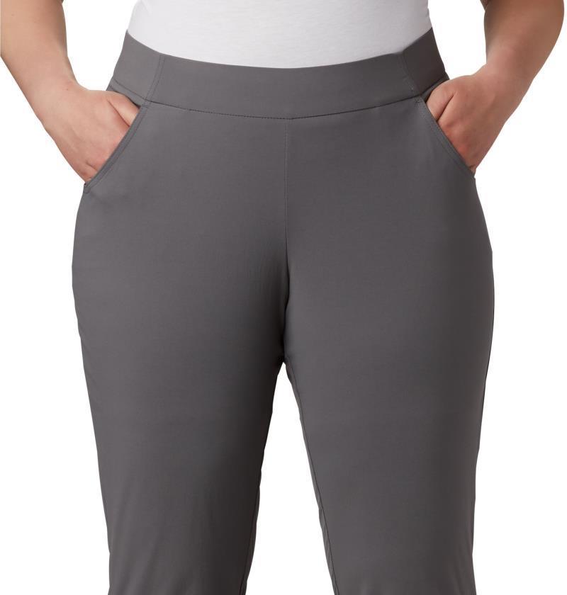 Anytime Casual Pull-On Pants, Reg - Plus - Womens - City Grey 3