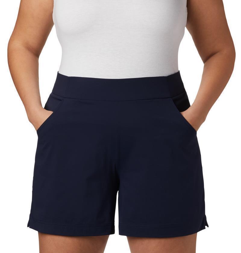 Anytime Casual Shorts, 6" Inseam - Plus - Womens - Dark Nocturnal 3