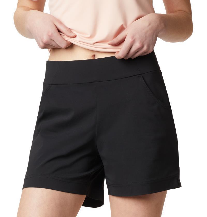Anytime Casual Shorts, 7" Inseam - Womens - Black 6