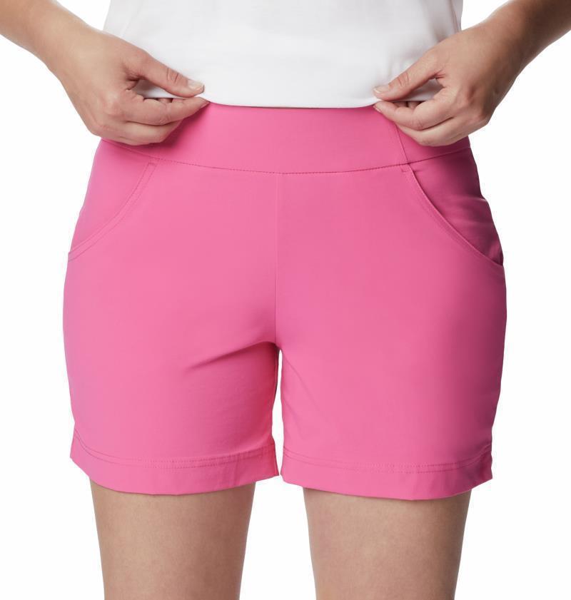 Anytime Casual Shorts, 7" Inseam - Womens - Wild Geranium 4