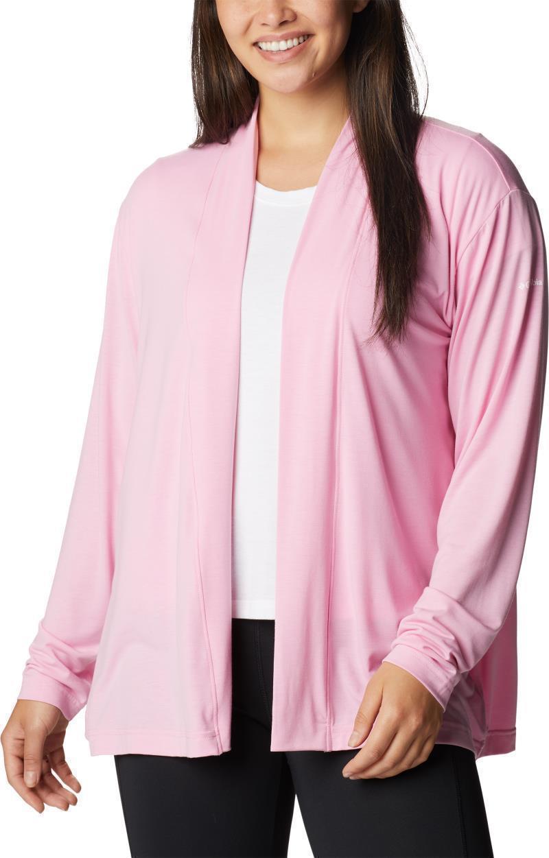 Anytime Knit Layering LS - Womens - Wild Rose 1