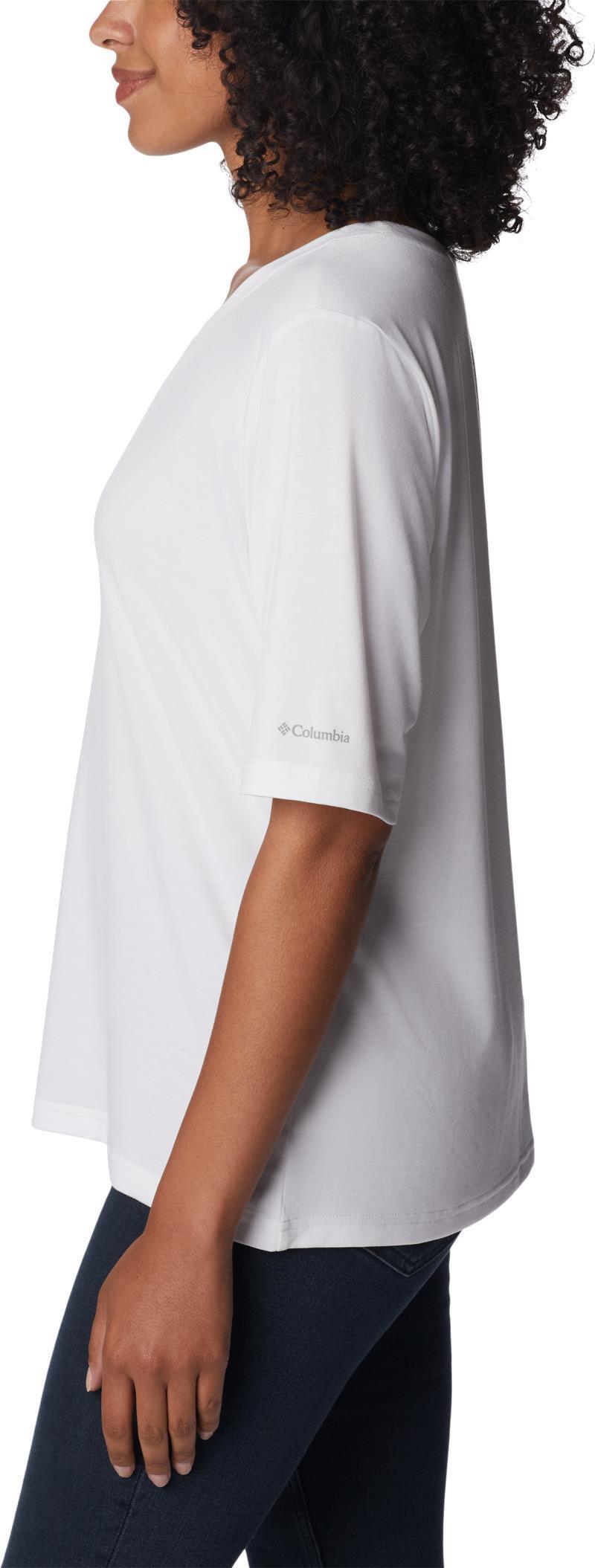 Anytime Knit SS Tee - Womens - White 4