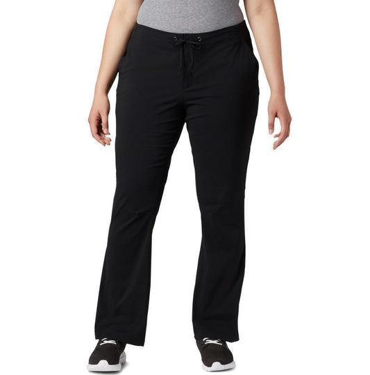 Anytime Outdoor Boot Cut Pants, Reg - Plus - Womens - Black 1