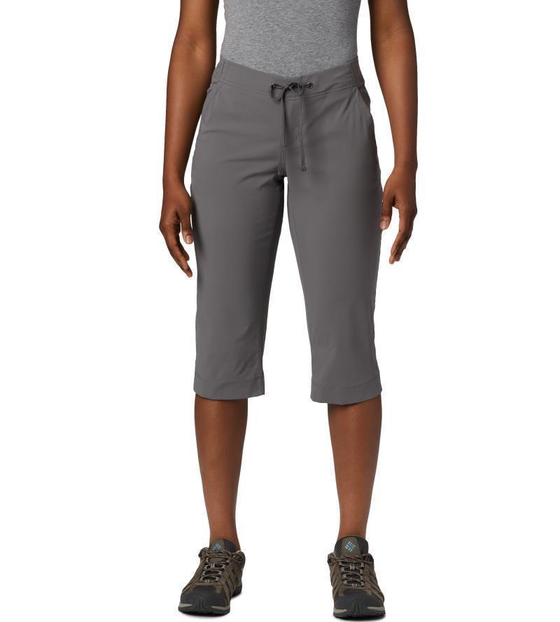 Anytime Outdoor Capris, 18" Inseam - Womens - City Grey 1