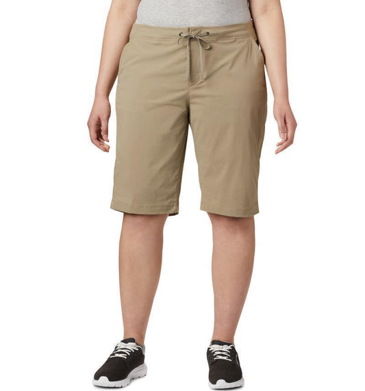 Anytime Outdoor Long Shorts, 13" Inseam - Plus - Womens - Tusk 1