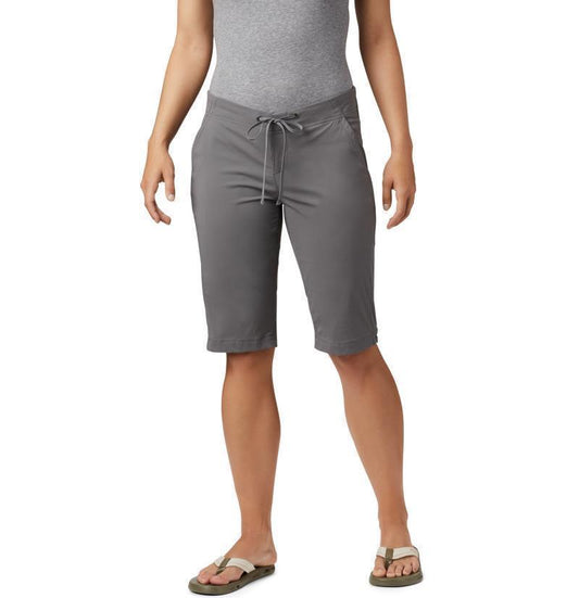 Anytime Outdoor Long Shorts, 13" Inseam - Womens - City Grey 1