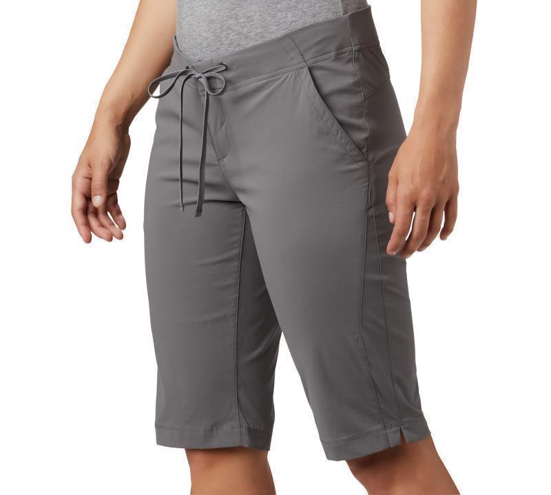 Anytime Outdoor Long Shorts, 13" Inseam - Womens - City Grey 4