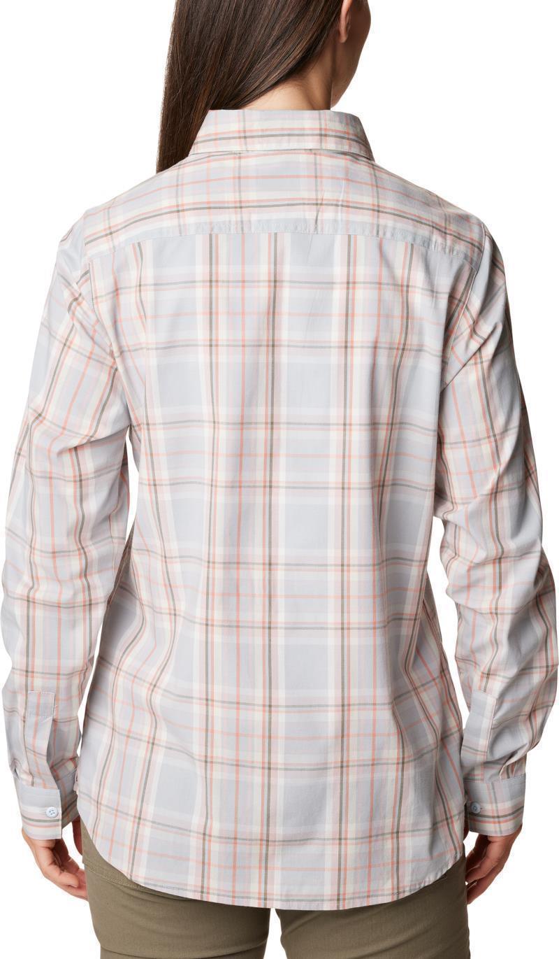 Anytime Patterned LS Shirt - Womens - Dusty Pink CSC Tartan 2