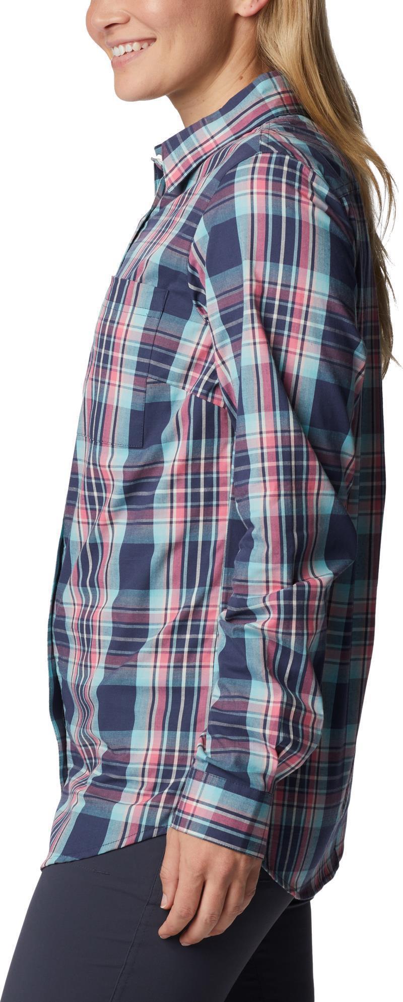 Anytime Patterned LS Shirt - Womens - Nocturnal CSC Tartan 3
