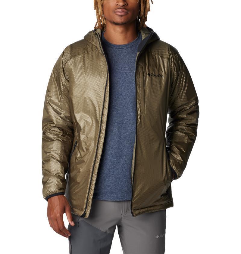 Arch Rock Double Wall Elite Hooded Jacket - Mens - Stone Green 4