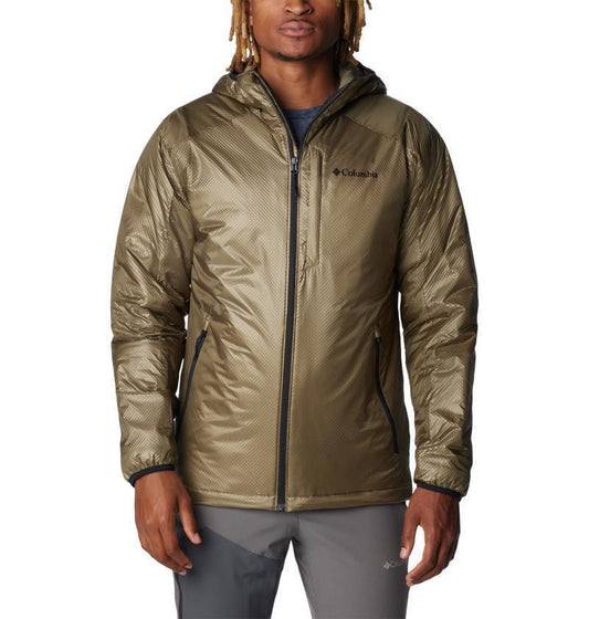 Arch Rock Double Wall Elite Hooded Jacket - Mens - Stone Green 1
