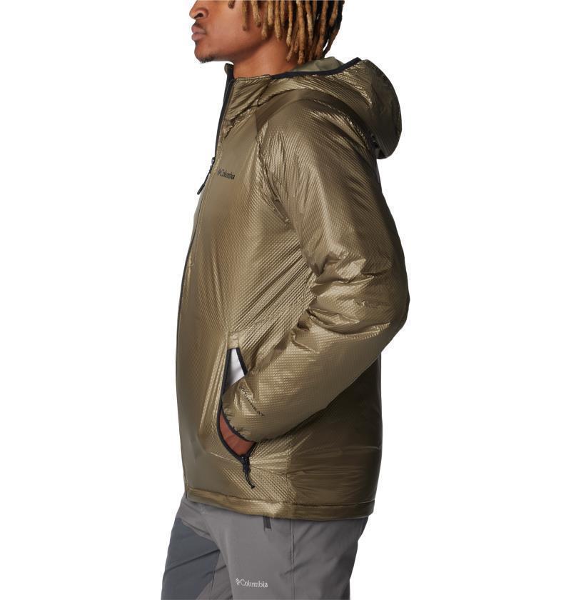 Arch Rock Double Wall Elite Hooded Jacket - Mens - Stone Green 3