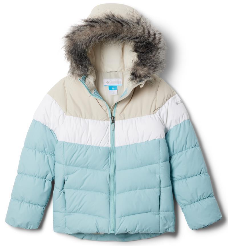 Arctic Blast II Jacket - Youth Girls - Aqua Haze / White / Dark Stone 1