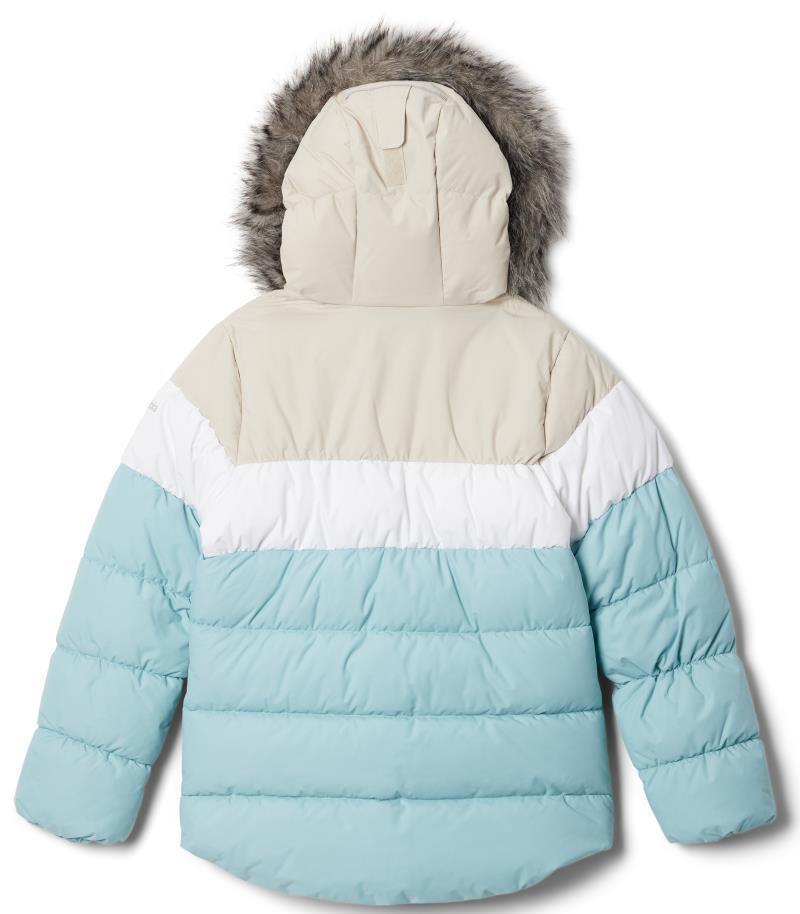 Arctic Blast II Jacket - Youth Girls - Aqua Haze / White / Dark Stone 2