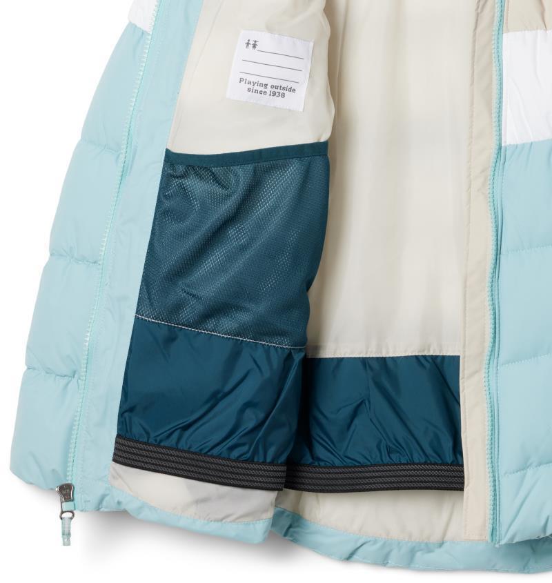 Arctic Blast II Jacket - Youth Girls - Aqua Haze / White / Dark Stone 3
