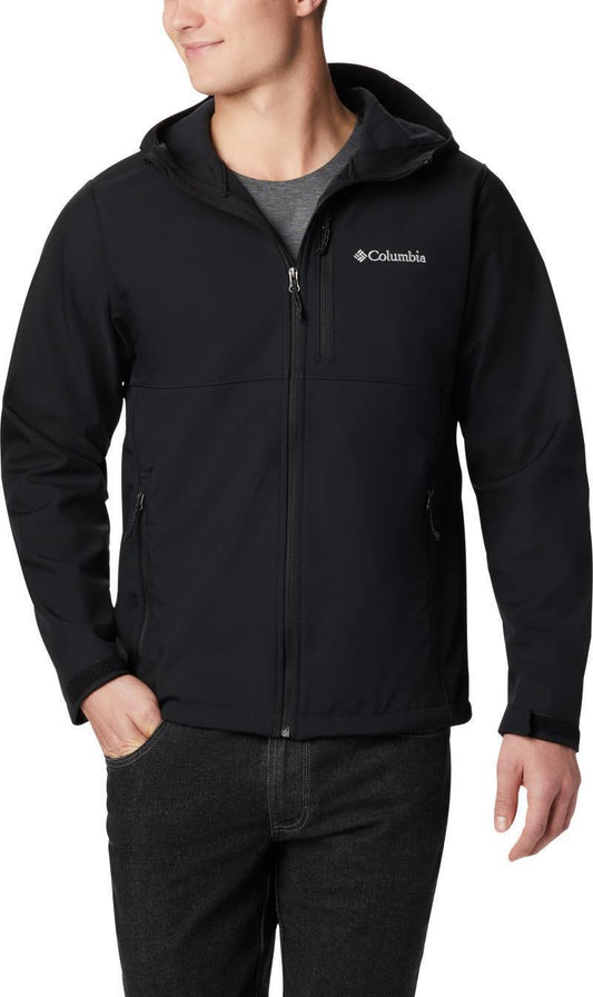 Ascender Hooded Softshell Jacket - Tall - Mens - Black 1