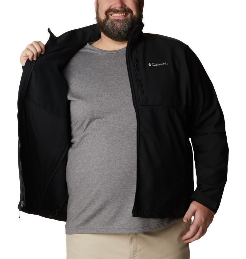 Ascender Softshell Jacket - Big - Mens - Black 3