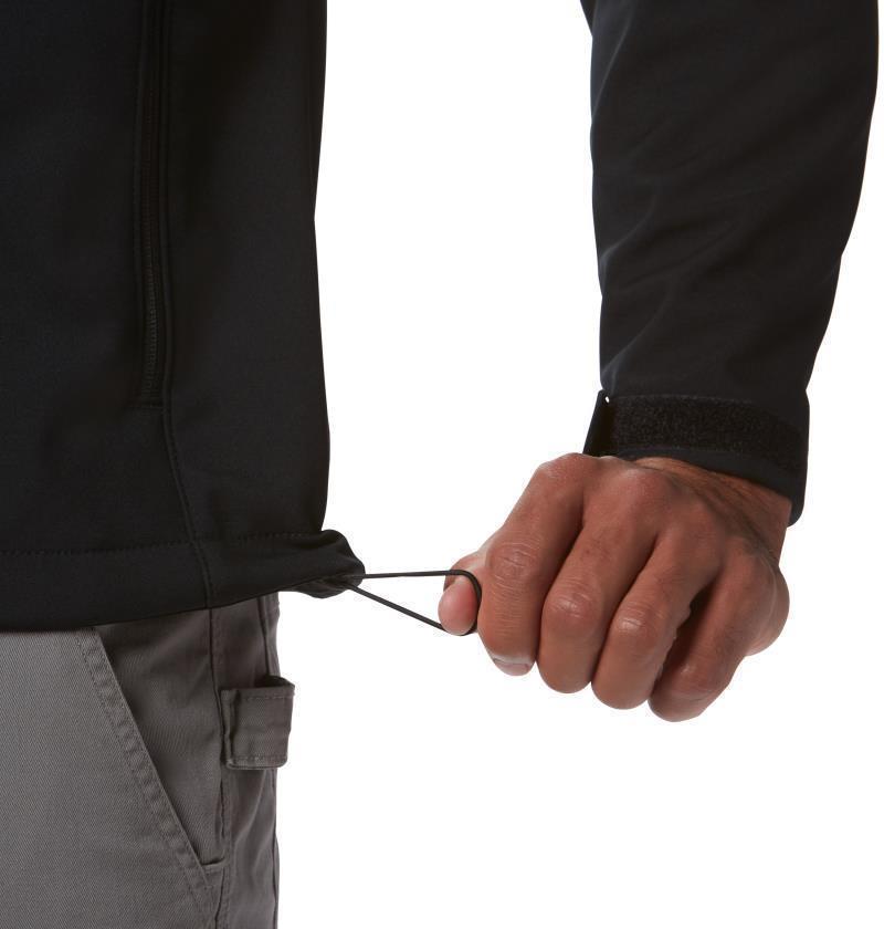 Ascender Softshell Jacket - Tall - Mens - Black 4