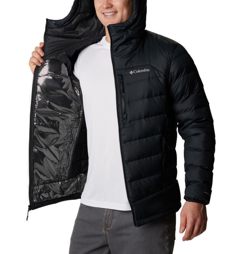 Autumn Park Down Hooded Jacket - Mens - Black 2