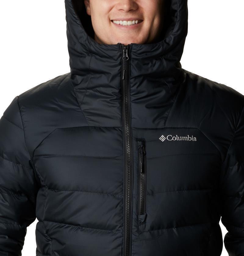 Autumn Park Down Hooded Jacket - Mens - Black 5
