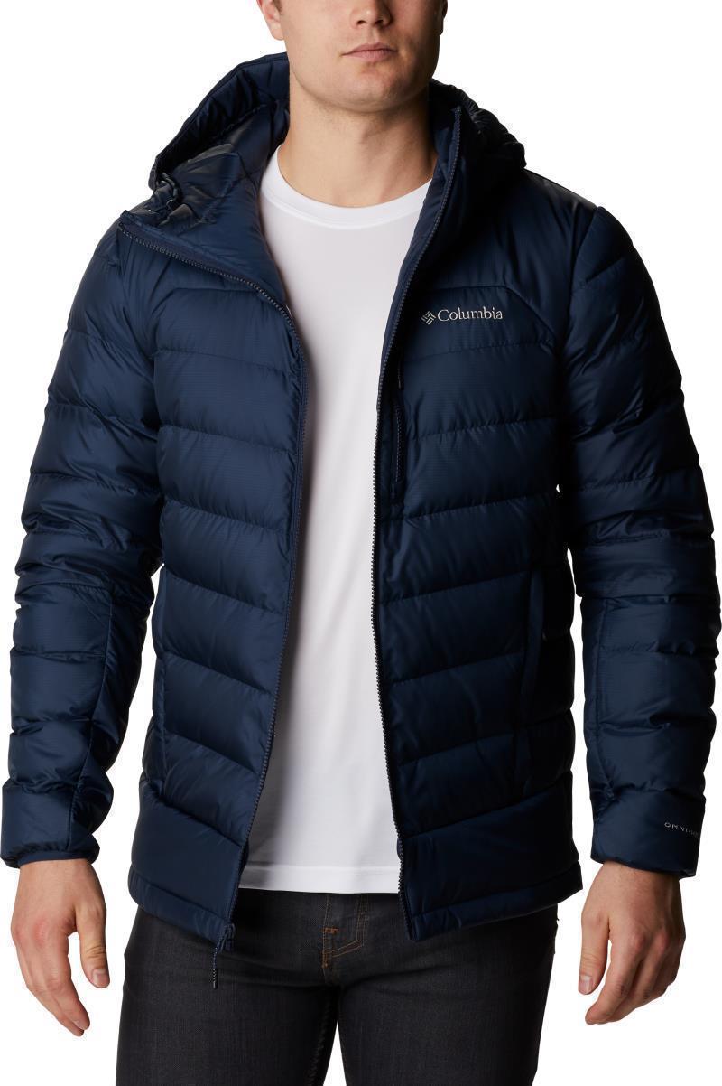 Autumn Park Down Hooded Jacket - Mens - Collegiate Navy 1