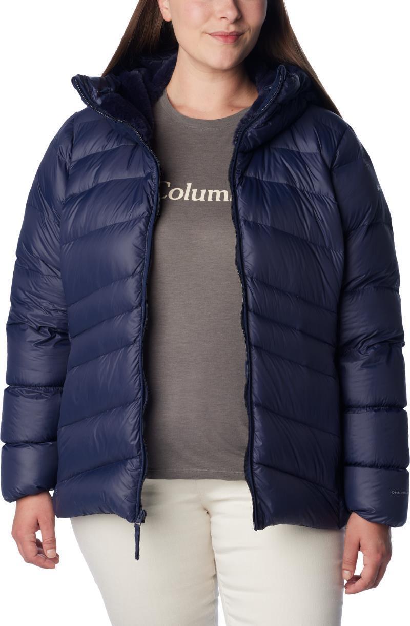 Autumn Park Down Hooded Jacket - Plus - Womens - Dark Nocturnal 3
