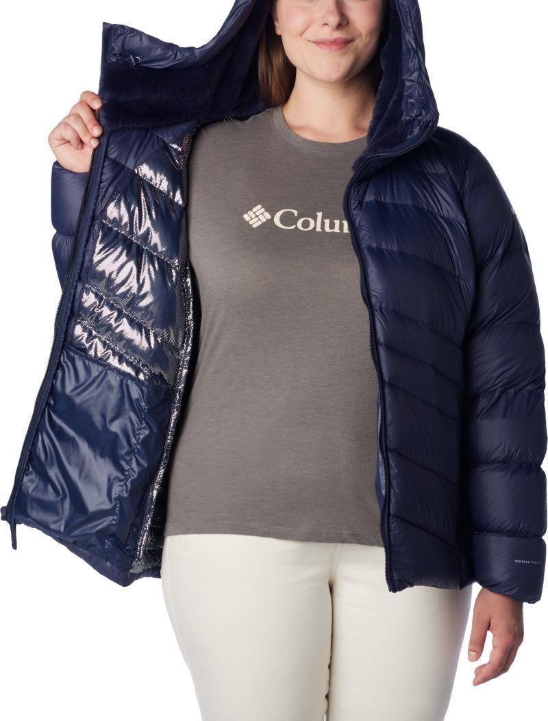 Autumn Park Down Hooded Jacket - Plus - Womens - Dark Nocturnal 4