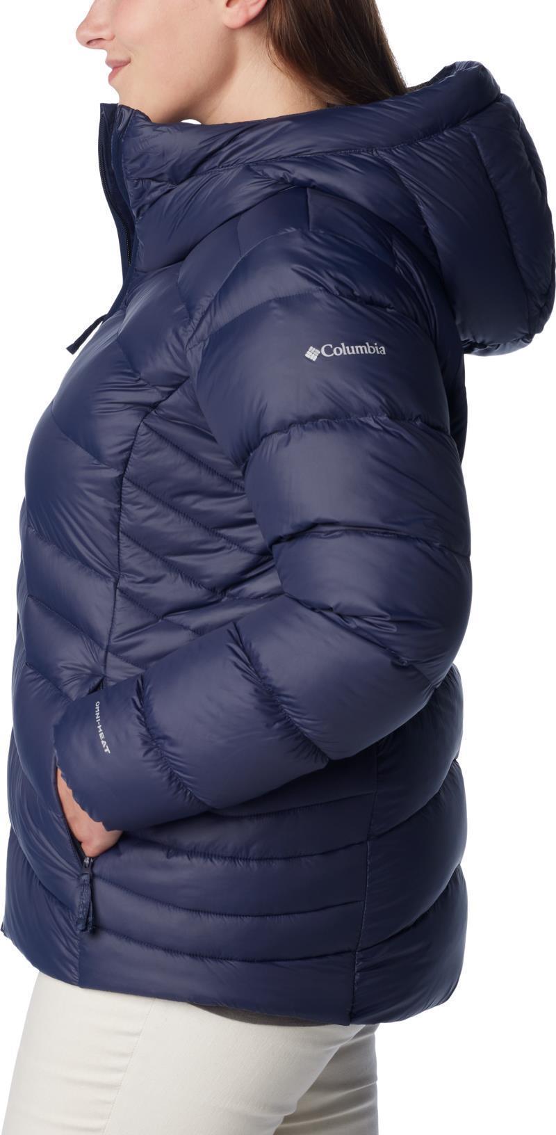Autumn Park Down Hooded Jacket - Plus - Womens - Dark Nocturnal 5